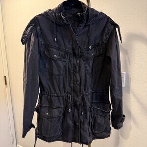 Talula / Aritzia Dark Grey Utility Trooper Cargo Jacket - S